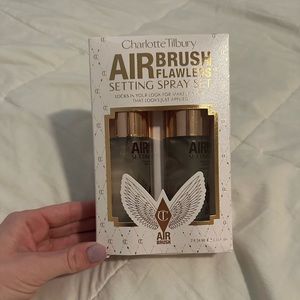 NEW Charlotte Tilbury Double Pack Flawless Filter Setting Spray